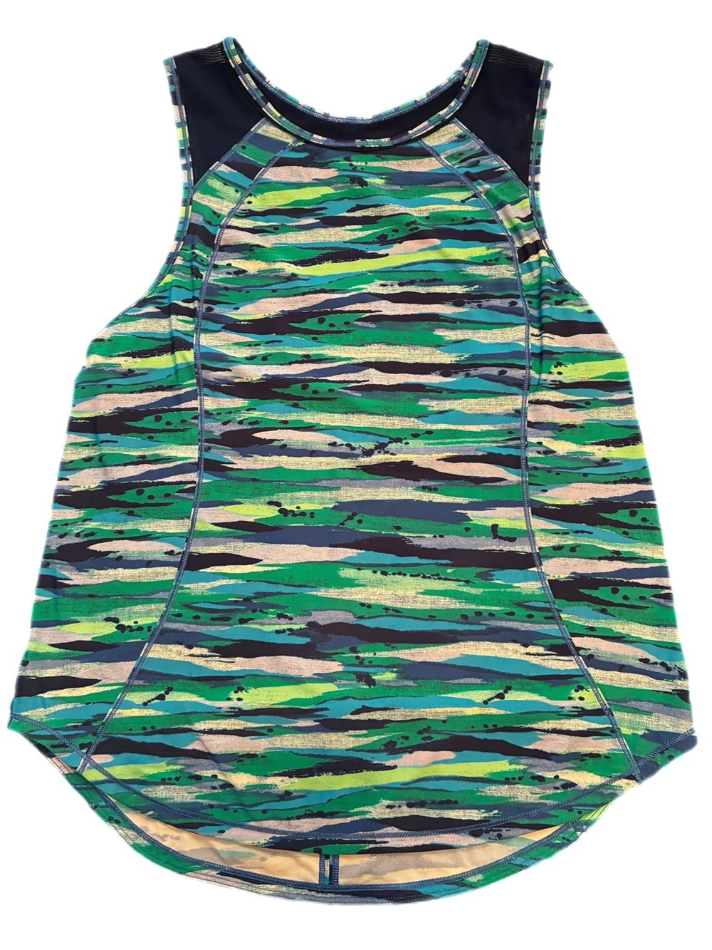 Lululemon Sculpt Tank Top in the Seven Wonders Multi / Hero Blue, medium
